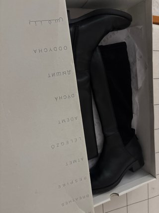 Botas Geox Piel Caña Alta Mujer Talla 37