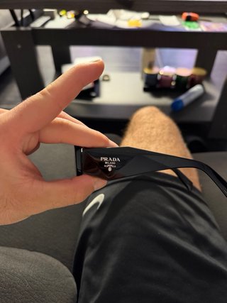 Gafas de Sol Prada Unisex Negras