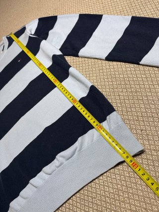 Jersey Tommy Hilfiger Rayas Marino Azul