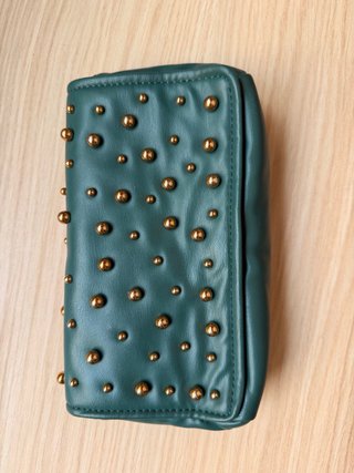 Bolso Zara con Tachuelas Verde