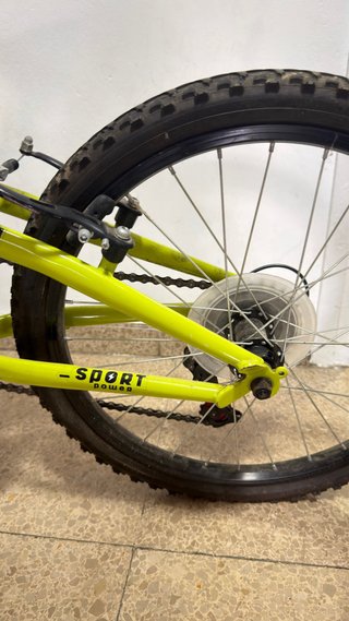 Bicicleta Infantil con Suspensión