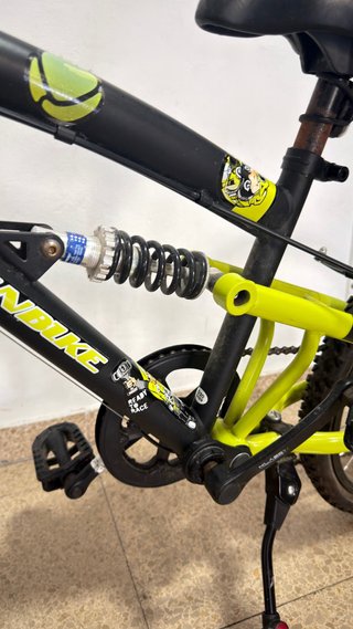 Bicicleta Infantil con Suspensión