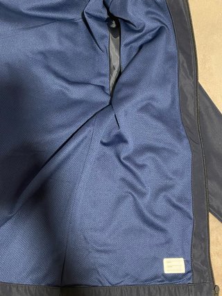 Chaqueta Cortavientos Impermeable Azul (11 años)