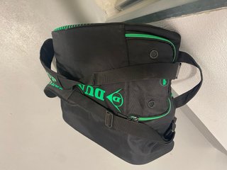 Paletero Dunlop Elite Negro y Verde