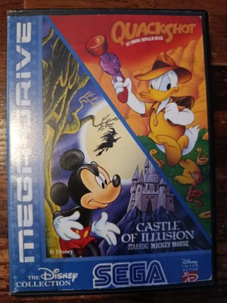 Castle of Illusion / Quackshot Mega Drive PAL 🇪🇸