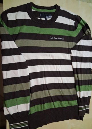 Jersey Koroshi Rayas Multicolor Talla L