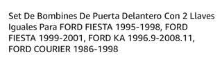Bombín Ford con 2 llaves