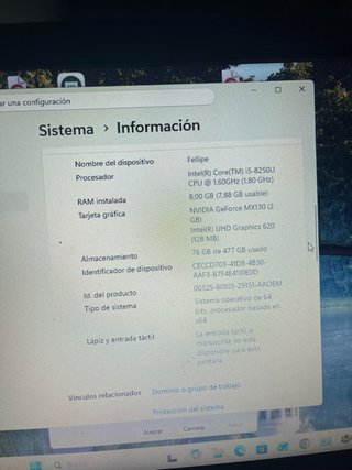 Ordenador Portátil Acer Negro/Plateado