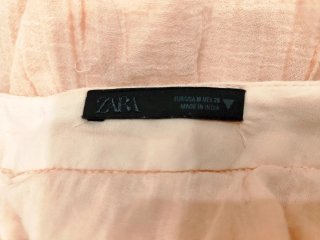 Vestido largo boho Zara melocotón tirantes M