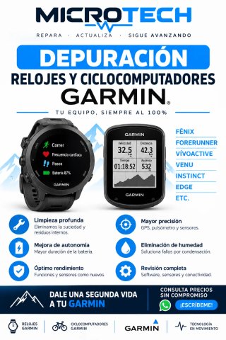 Servicio de Reparacion Garmin