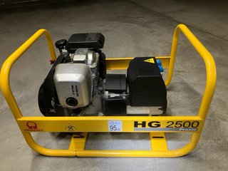 Generador de gasolina Pramac HG 2500 PRAXIO