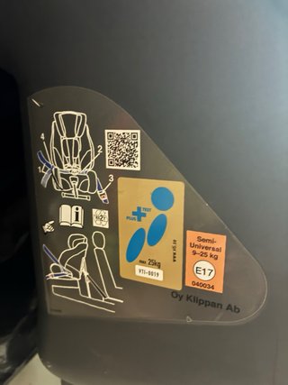 Silla de coche Klippan para bebé