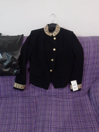 Chaqueta Zara Negra Talla L Precio en la etiqueta