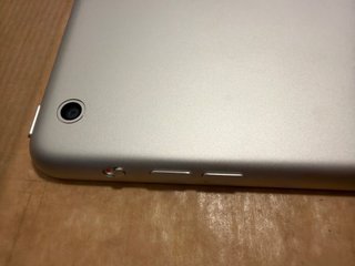 iPad Air Blanco + funda negra