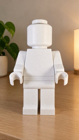 Omino stile Lego 21cm