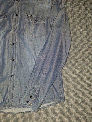 Camisa Vaquera INS&CO Talla S Denim Western