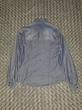 Camisa Vaquera INS&CO Talla S Denim Western