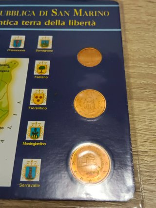 Cartera Monedas San Marino 2004