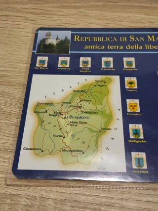 Cartera Monedas San Marino 2004