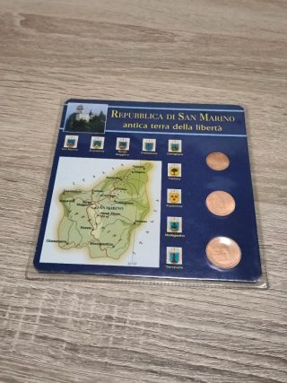 Cartera Monedas San Marino 2004