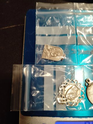 Lote Plata 925 "colgantes Cristianos Antiguos"