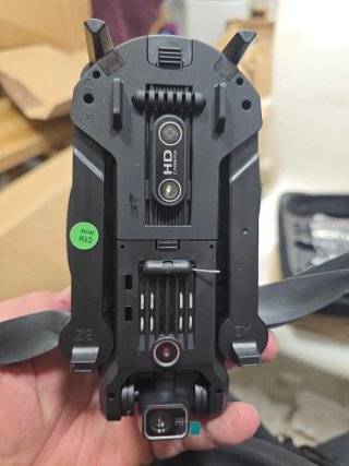 Dron V168 Pro GPS Plegable Negro