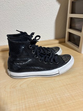 Zapatillas Converse All Star Piel de Serpiente