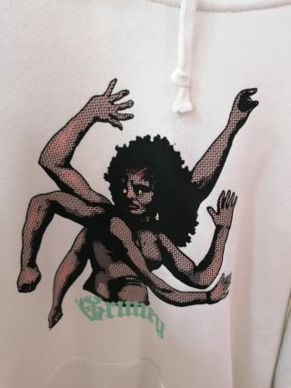 Sudadera Saoirse Blanca con Estampado