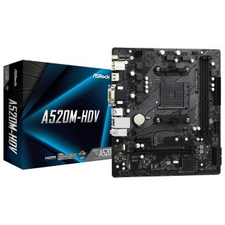 Placa Base ASRock A520M-HDV Micro-ATX AM4