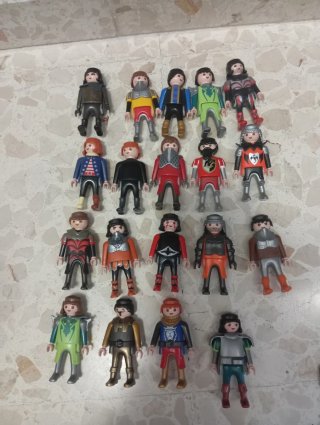 Lote 19 Figuras Playmobil Medievales