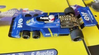 Coche Scalextric Tyrrell P34 6 Ruedas