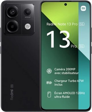 Xiaomi Redmi Note 13 Pro 5G 256GB Negro