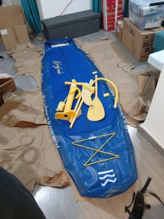 Tabla de Paddle Surf Hinchable Azul