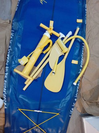 Tabla de Paddle Surf Hinchable Azul