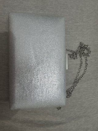 Bolso de fiesta plateado