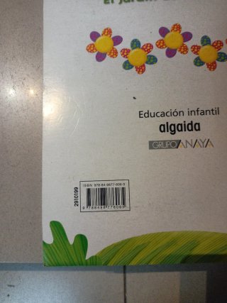 El jardín de las letras. Leer 3 Educación Infantil