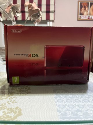 Nintendo 3DS Metallic Red (Con todo oficial)