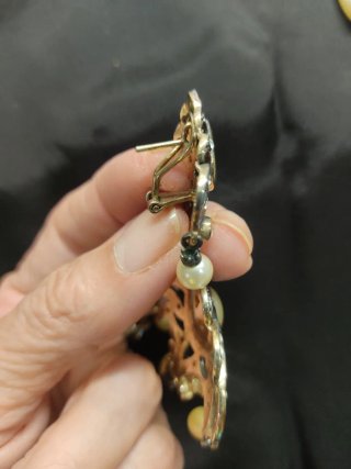 Pendientes Plata Envejecida Vintage
