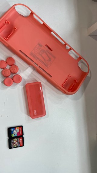 Nintendo Switch Lite Rosa con Juegos