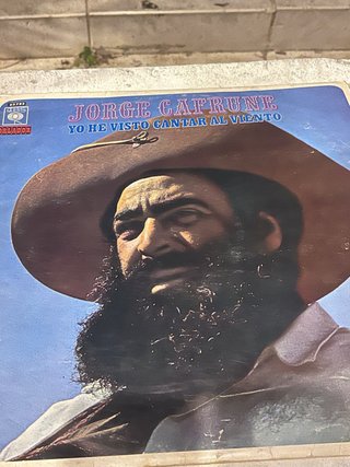 Vinilo Jorge Cafrune - Yo He Visto Cantar al Vient