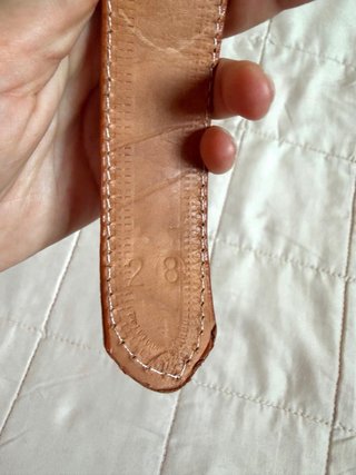 Cintura in vera pelle stile western / etnico