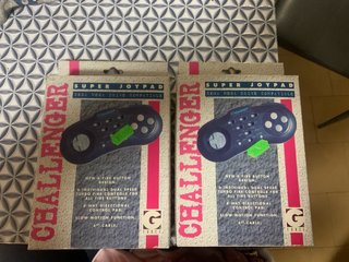 Coppia Controller Challenger per Sega Mega Drive
