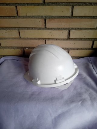Casco de seguridad blanco