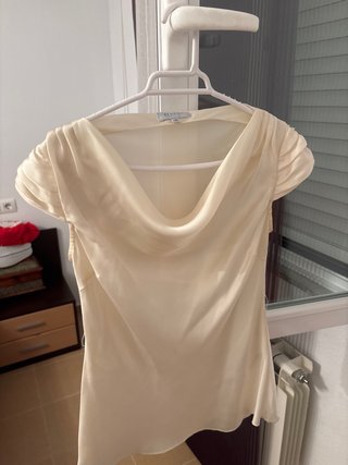 Blusa ZENDRA Beige Talla M/38/10
