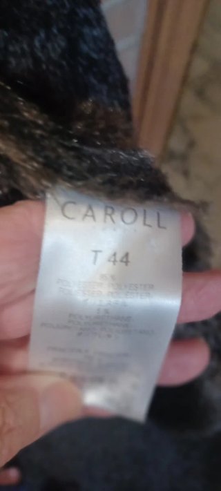 Abrigo Caroll Marrón con Forro de Pelo