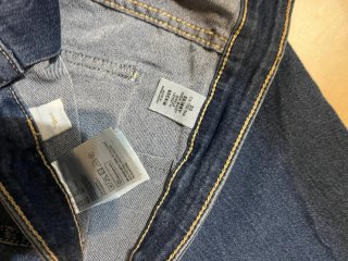 Pantalón vaquero azul chica