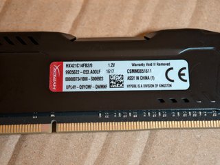 Kit RAM HyperX Fury 16GB (2x8GB) DDR4