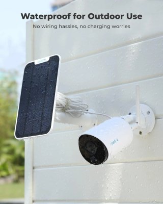 Cámara operada wirereless con 3MP Night Vision, AI