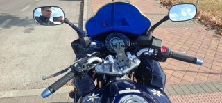 Yamaha Fazer 600 FZ6 Azul y Plata