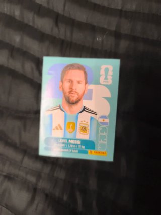 Cromo Panini Lionel Messi